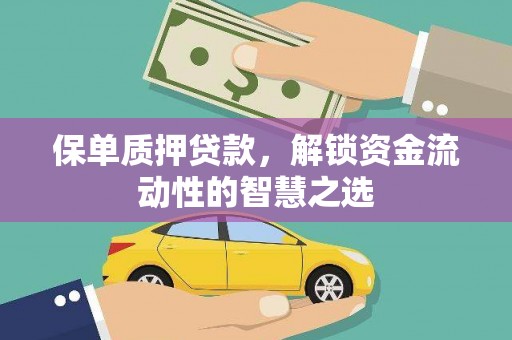 海曙保单质押贷款，解锁资金流动性的智慧之选