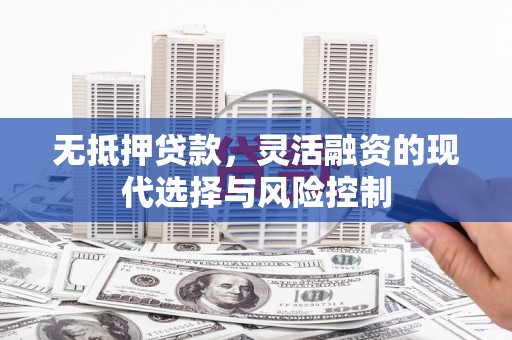 海曙无抵押贷款，灵活融资的现代选择与风险控制