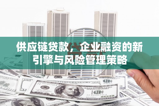 海曙供应链贷款，企业融资的新引擎与风险管理策略