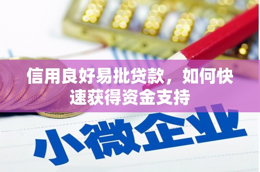 海曙信用良好易批贷款，如何快速获得资金支持
