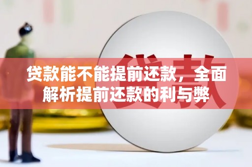 海曙贷款能不能提前还款，全面解析提前还款的利与弊