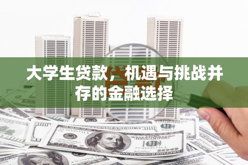 海曙大学生贷款，机遇与挑战并存的金融选择